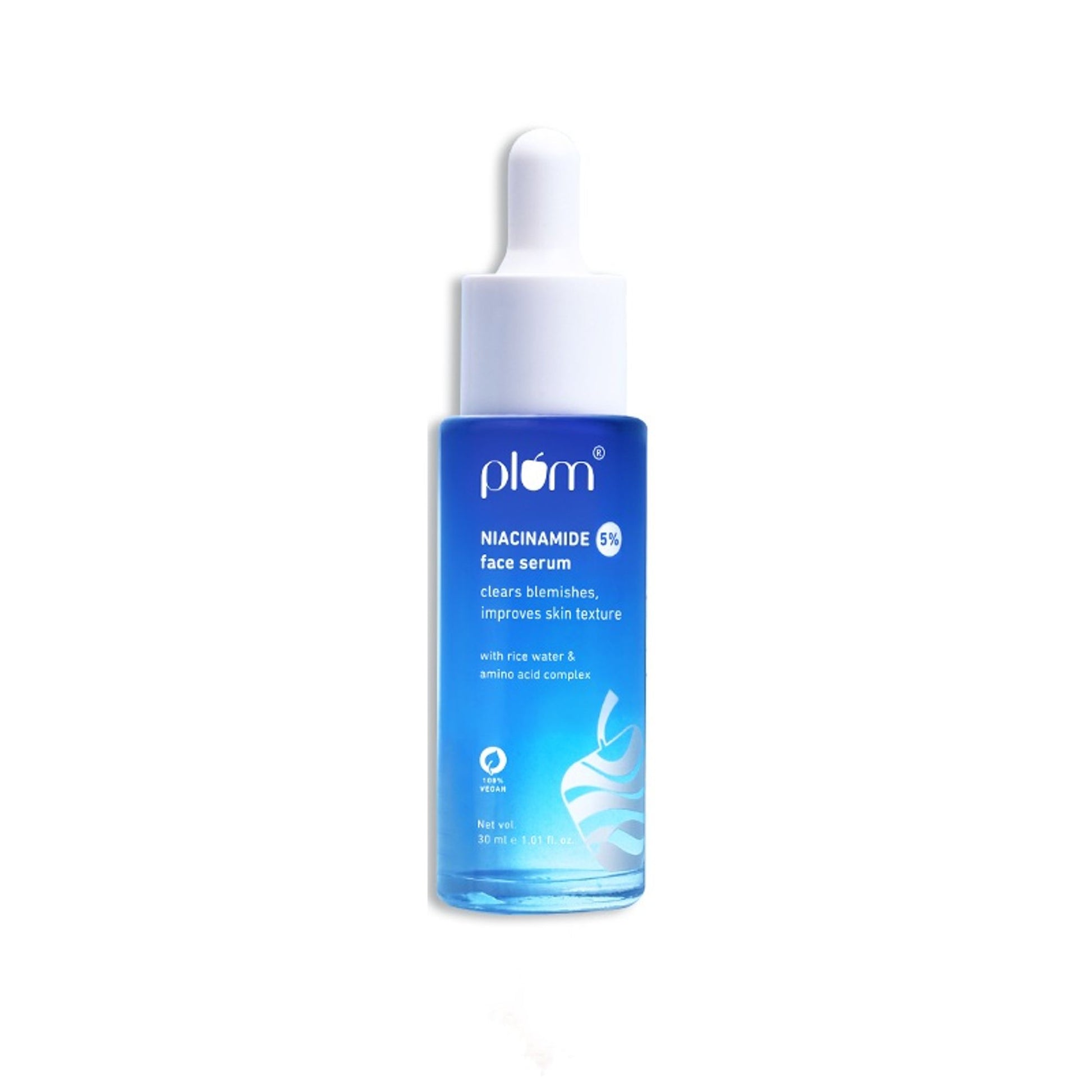 Plum 5% Niacinamide Face Serum With Amino Acid - Fades Blemishes For Bright Skin- Beginner-Friendly