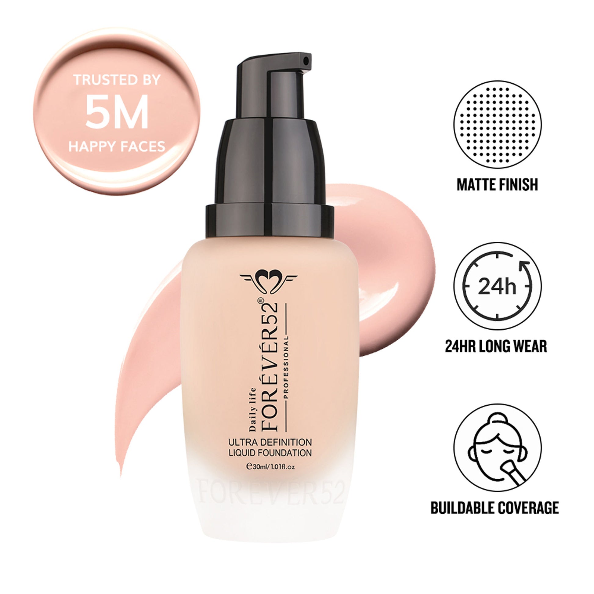 Daily Life Forever52 Ultra Definition Liquid Foundation - Cheese Cake