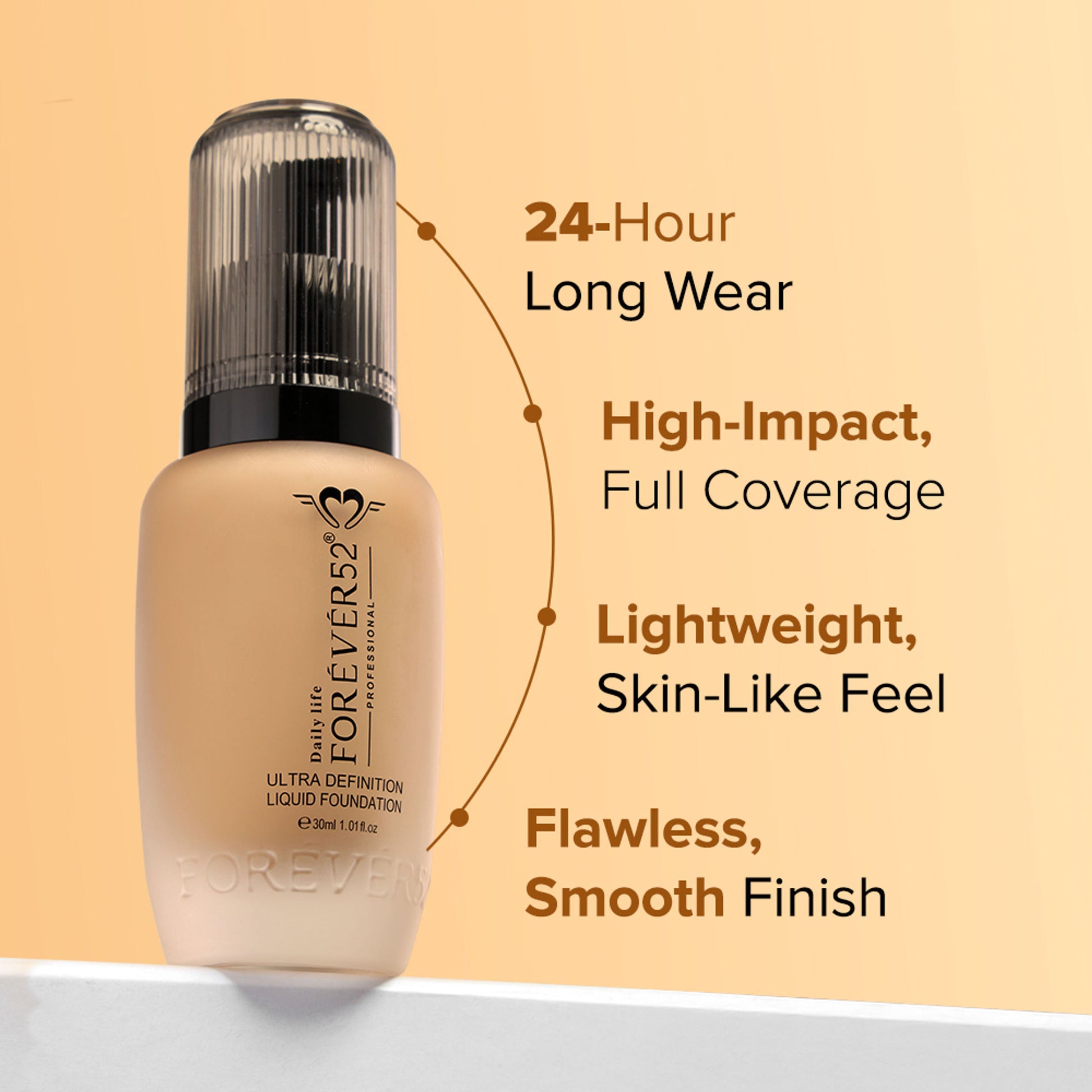 Daily Life Forever52 Ultra Definition Liquid Foundation - Cream Pie
