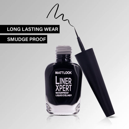 Matt look Linerxpert Waterproof Liquid Eyeliner For Womens