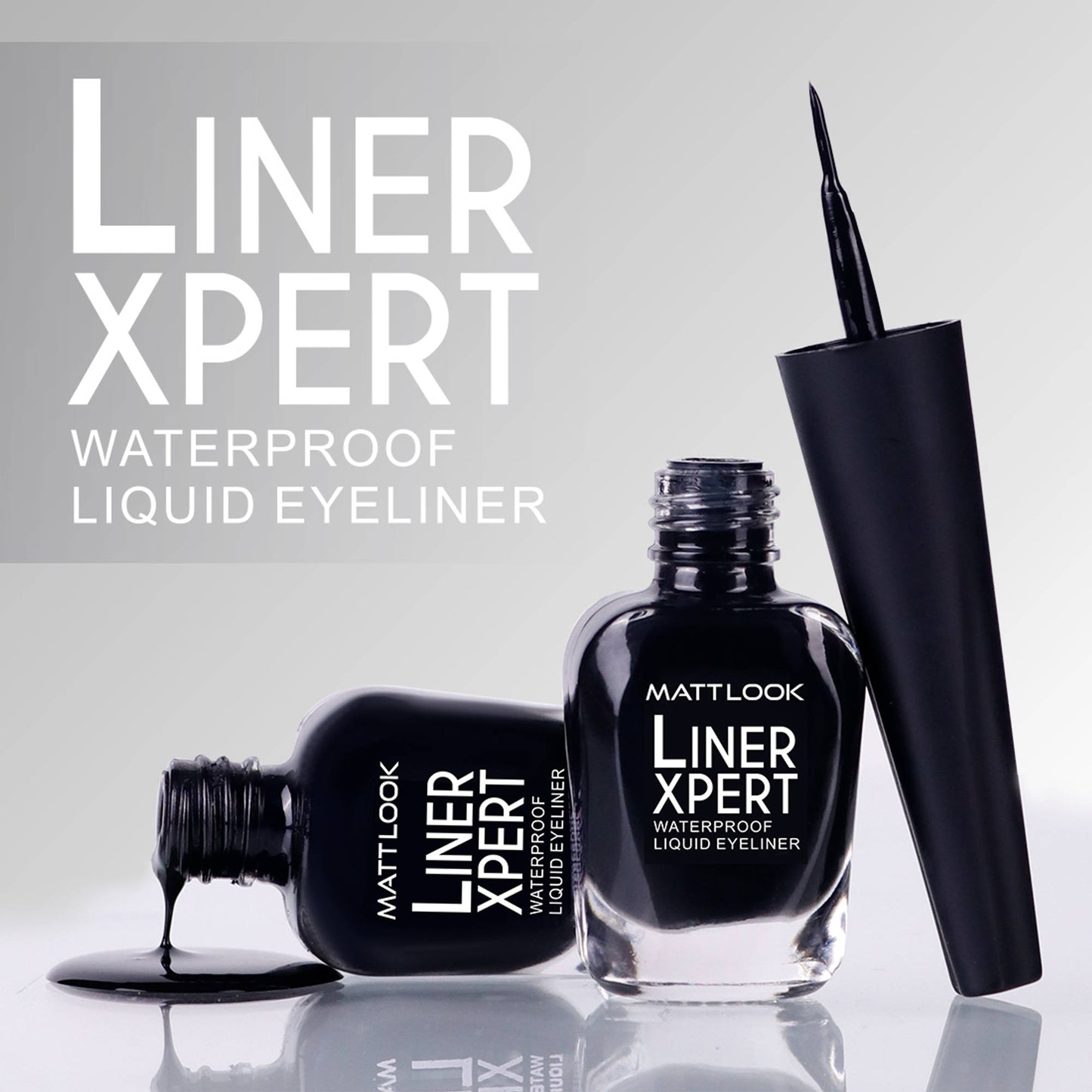 Matt look Linerxpert Waterproof Liquid Eyeliner For Womens