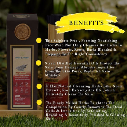 Roots & Herbs Royal Silver Face Cleanser