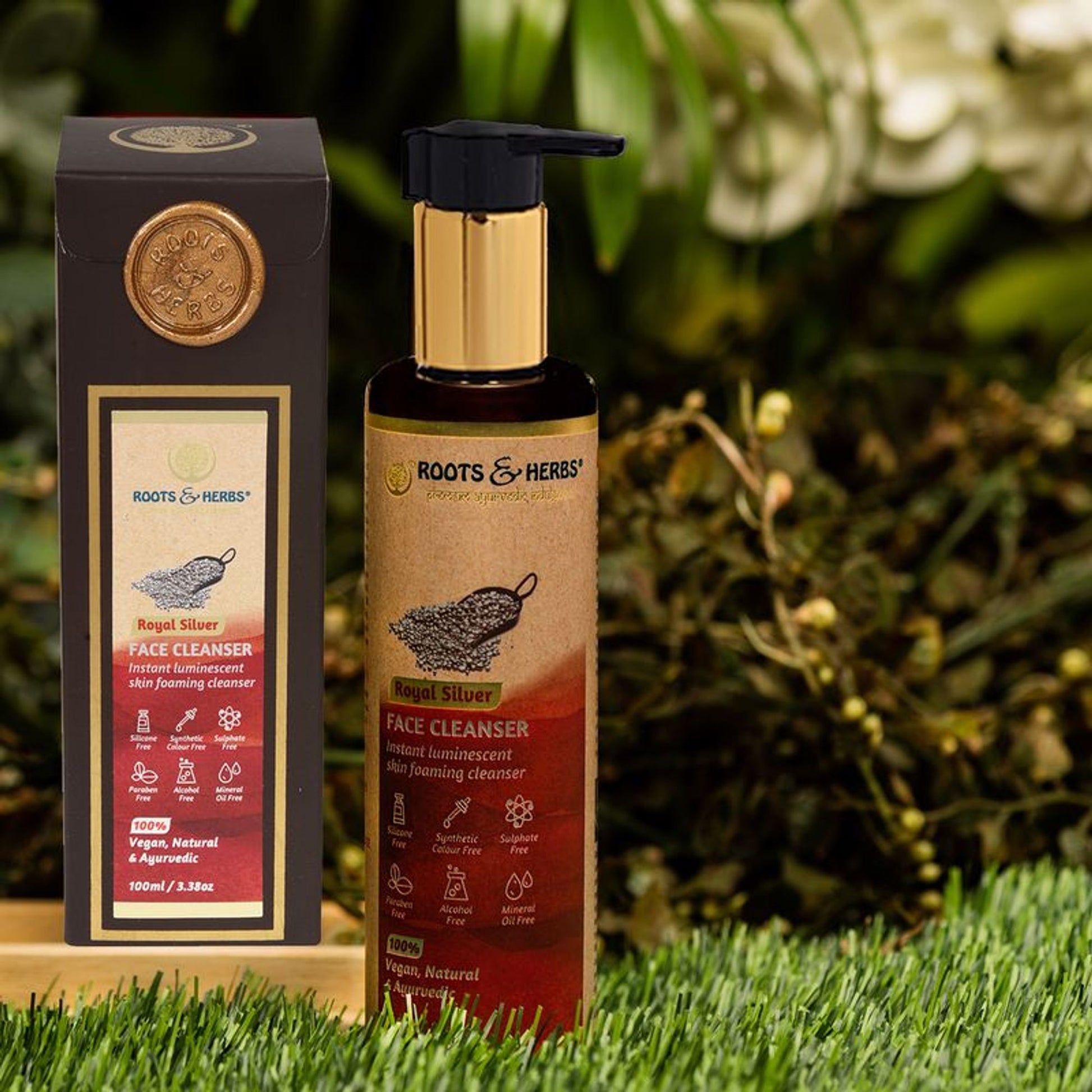 Roots & Herbs Royal Silver Face Cleanser