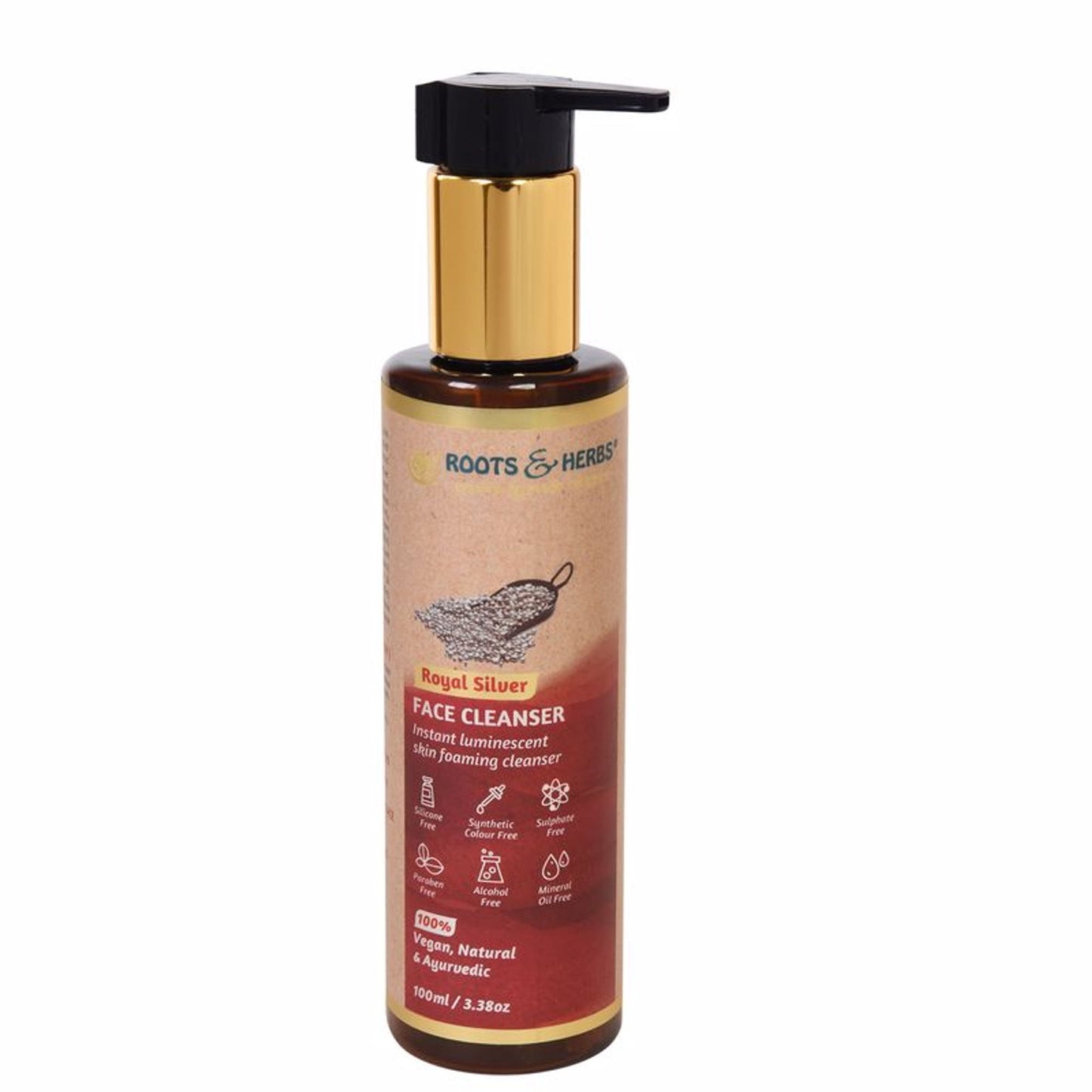 Roots & Herbs Royal Silver Face Cleanser