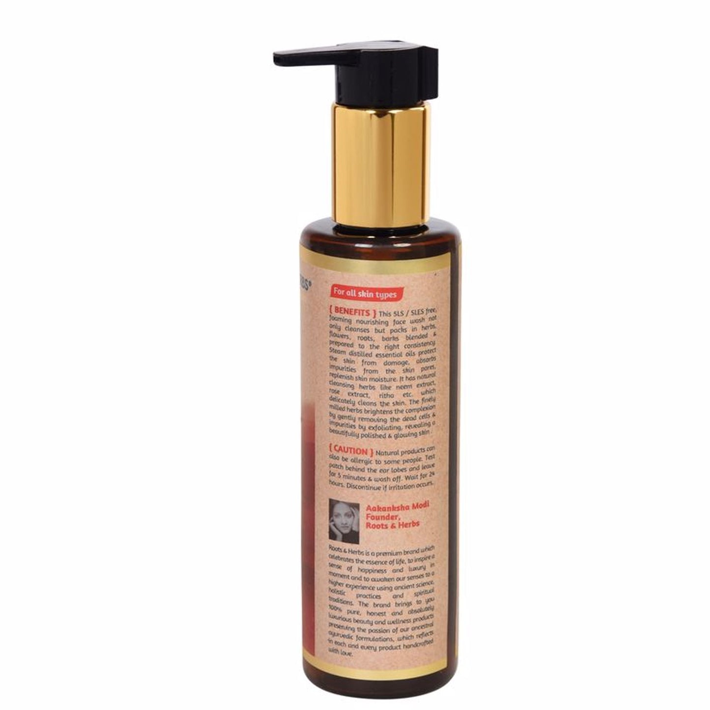 Roots & Herbs Royal Silver Face Cleanser