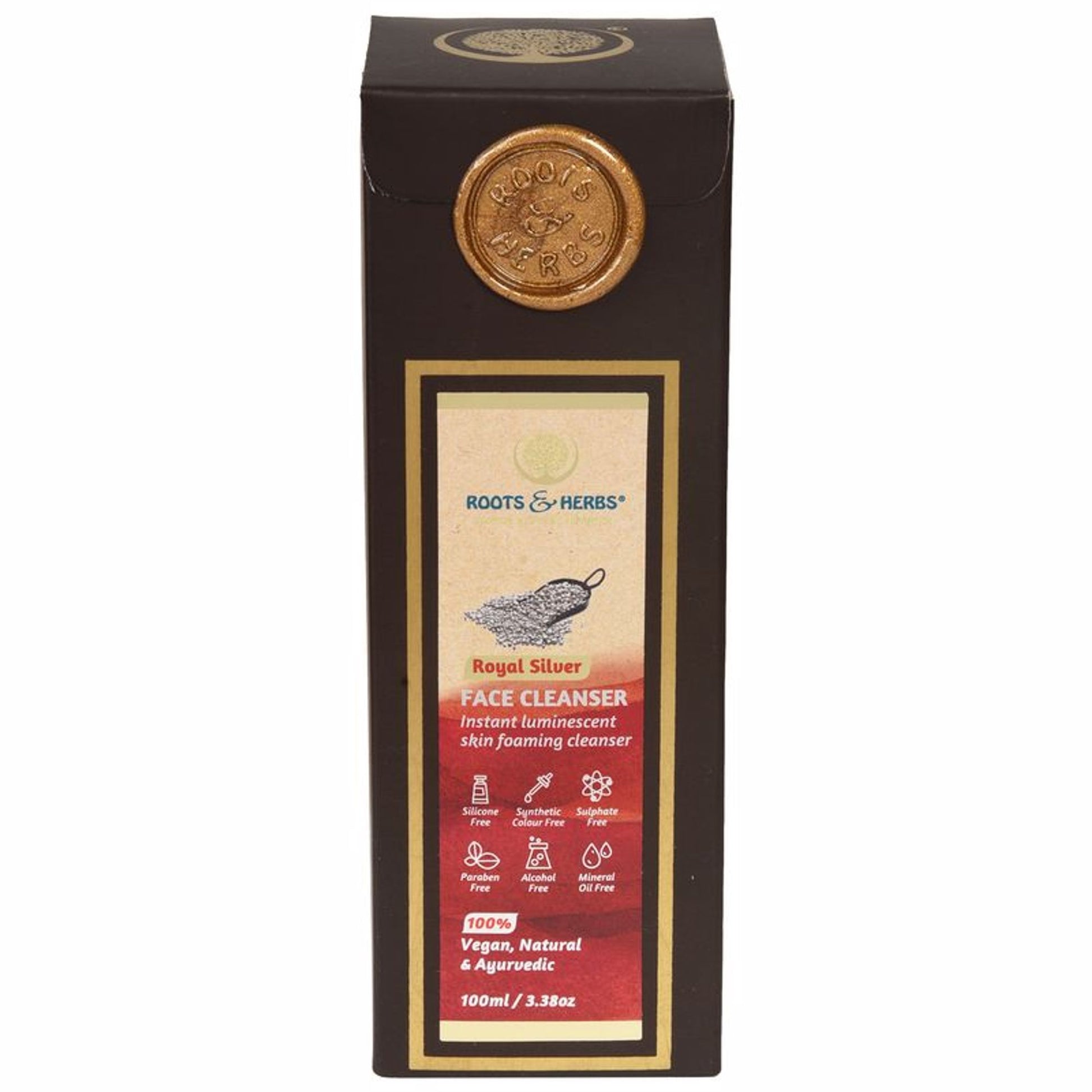 Roots & Herbs Royal Silver Face Cleanser