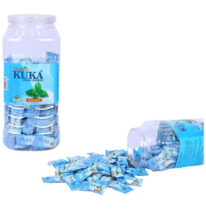Multani Kuka Cough Lozenges Tulsi Mint