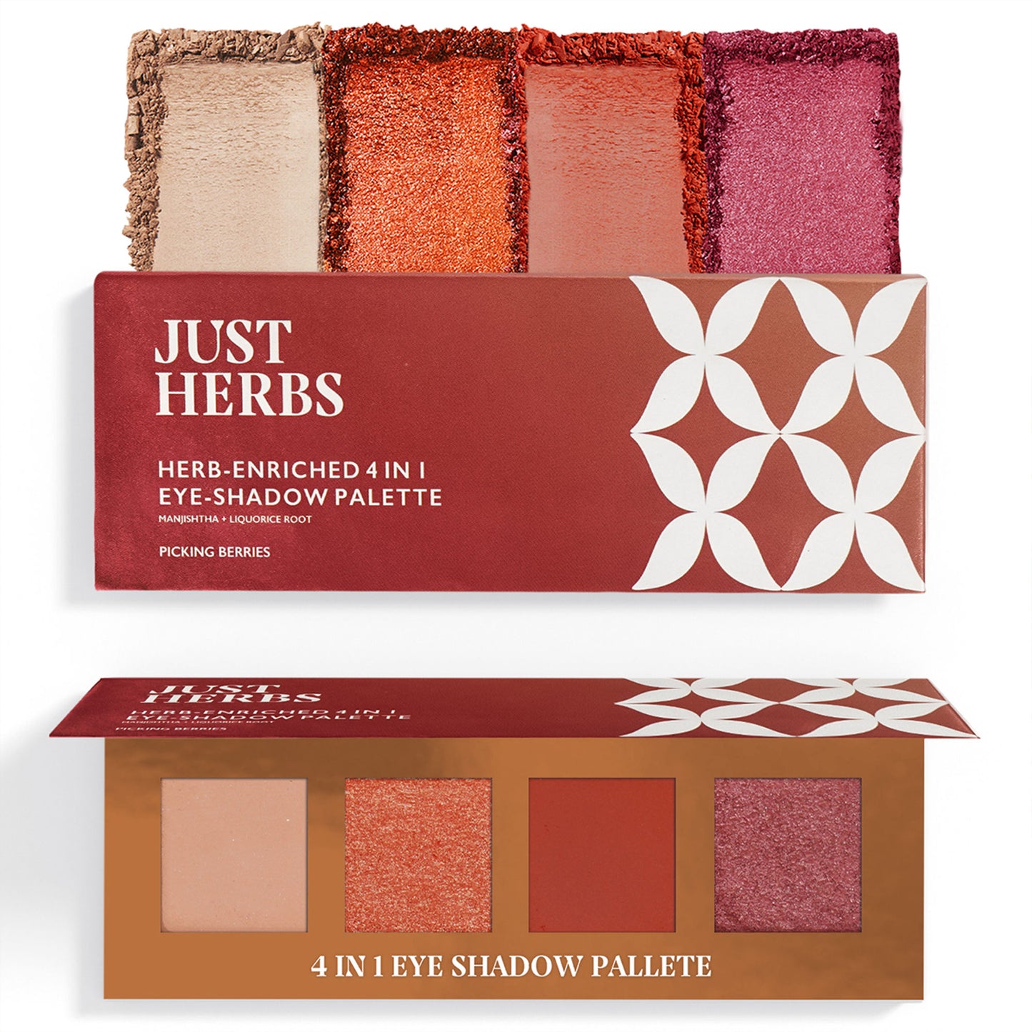 Just Herbs 4 in 1 Eye Shadow Pallette - Picking Berries