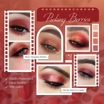 Just Herbs 4 in 1 Eye Shadow Pallette - Picking Berries