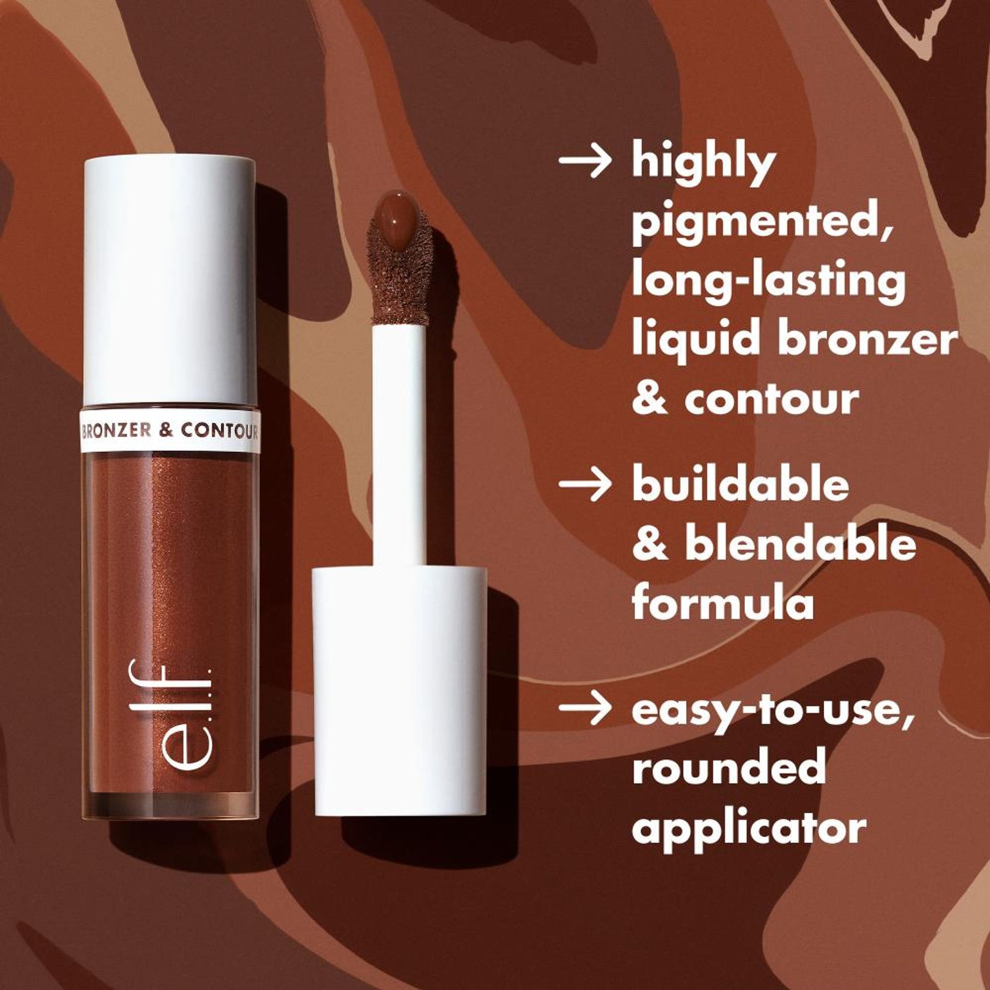 e.l.f. Cosmetics Camo Liquid Bronzer & Contour - Light