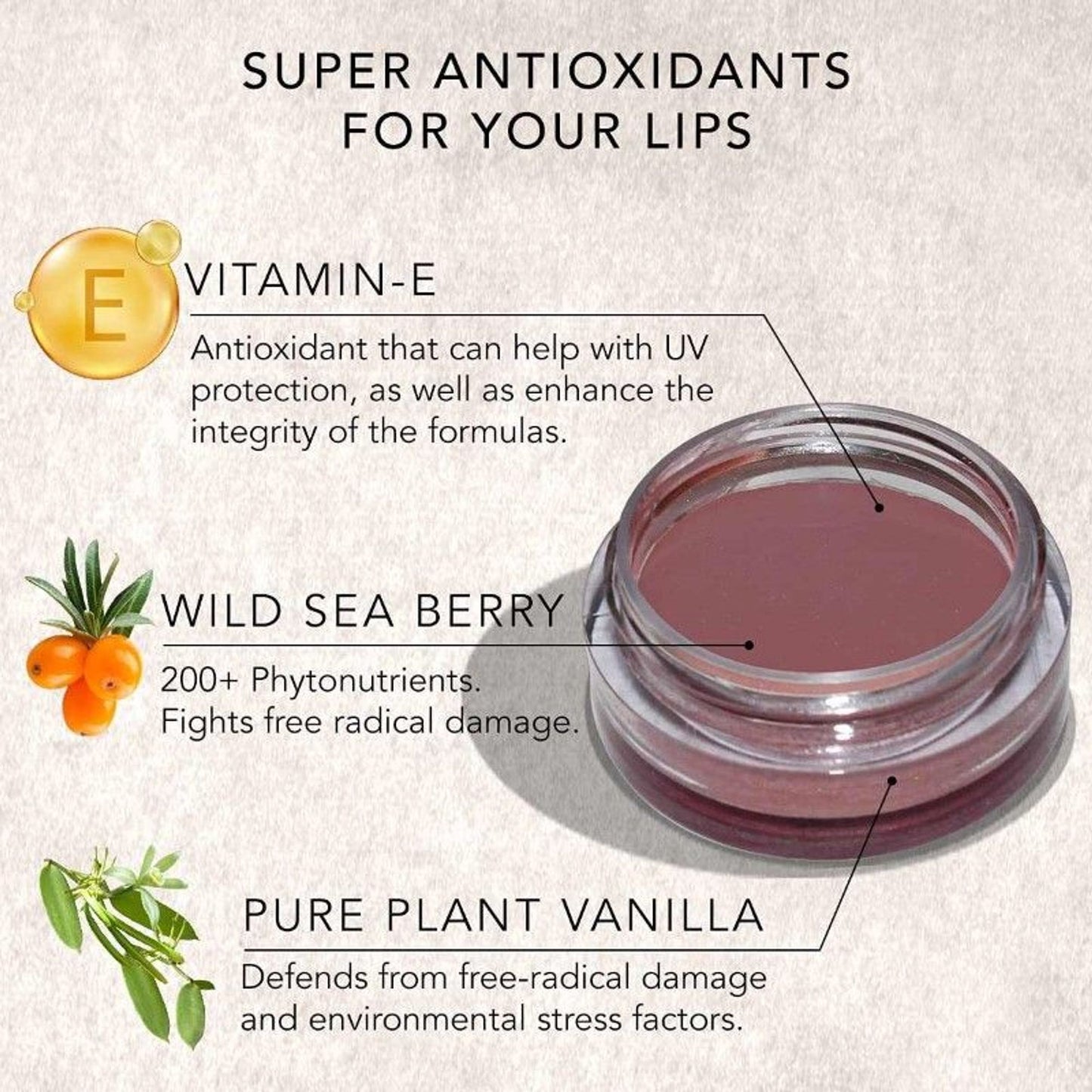 Daughter Earth 100% Vegan Lip & Cheek Tint - Cosmic Nude