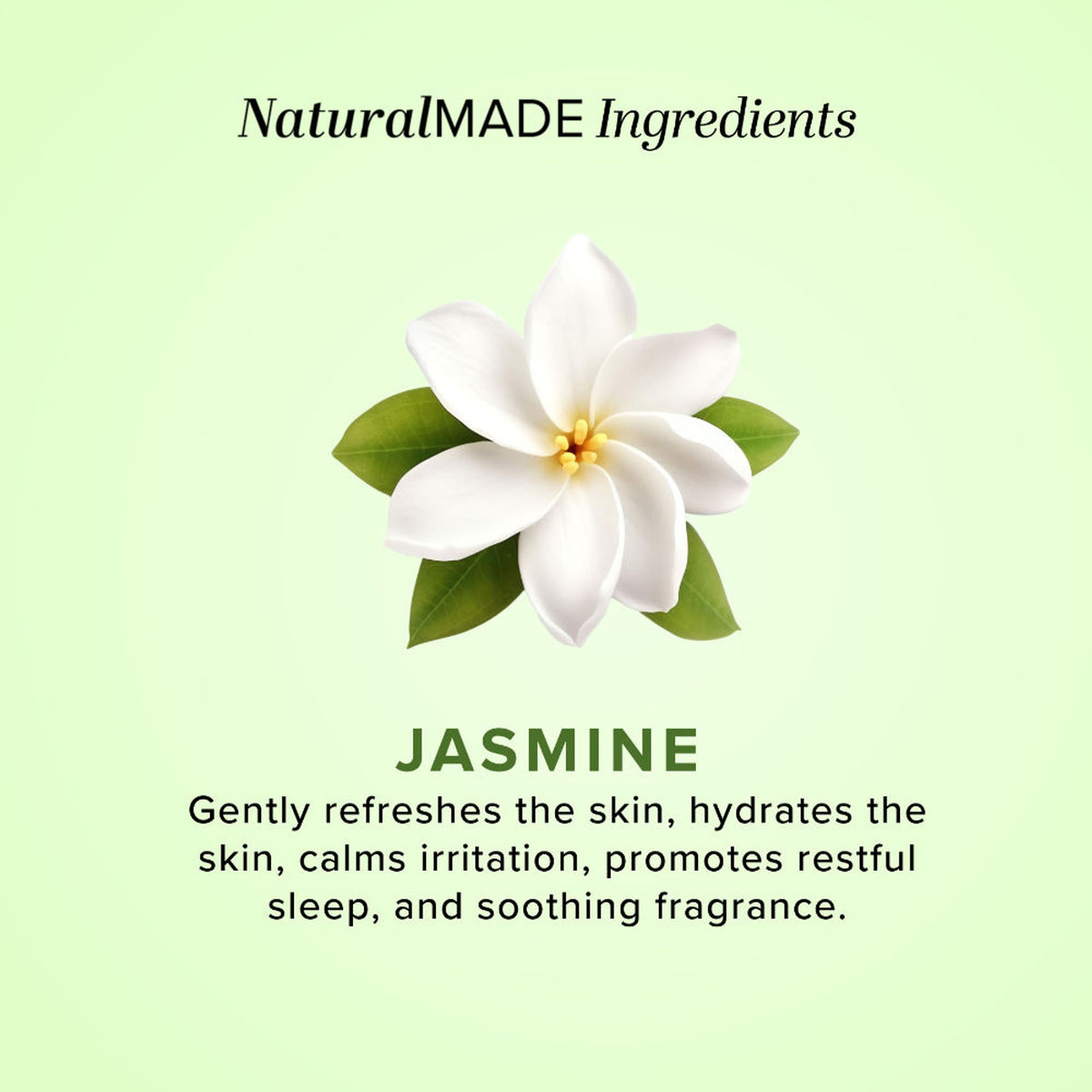 Khadi Natural Jasmine Massage Oil with floral touch, showing a bottle of calming herbal massage oil with jasmine flowers
