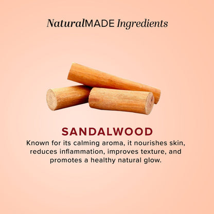 Khadi Natural Sandalwood Massage Oil for a Calm Mind and Softens the Skin