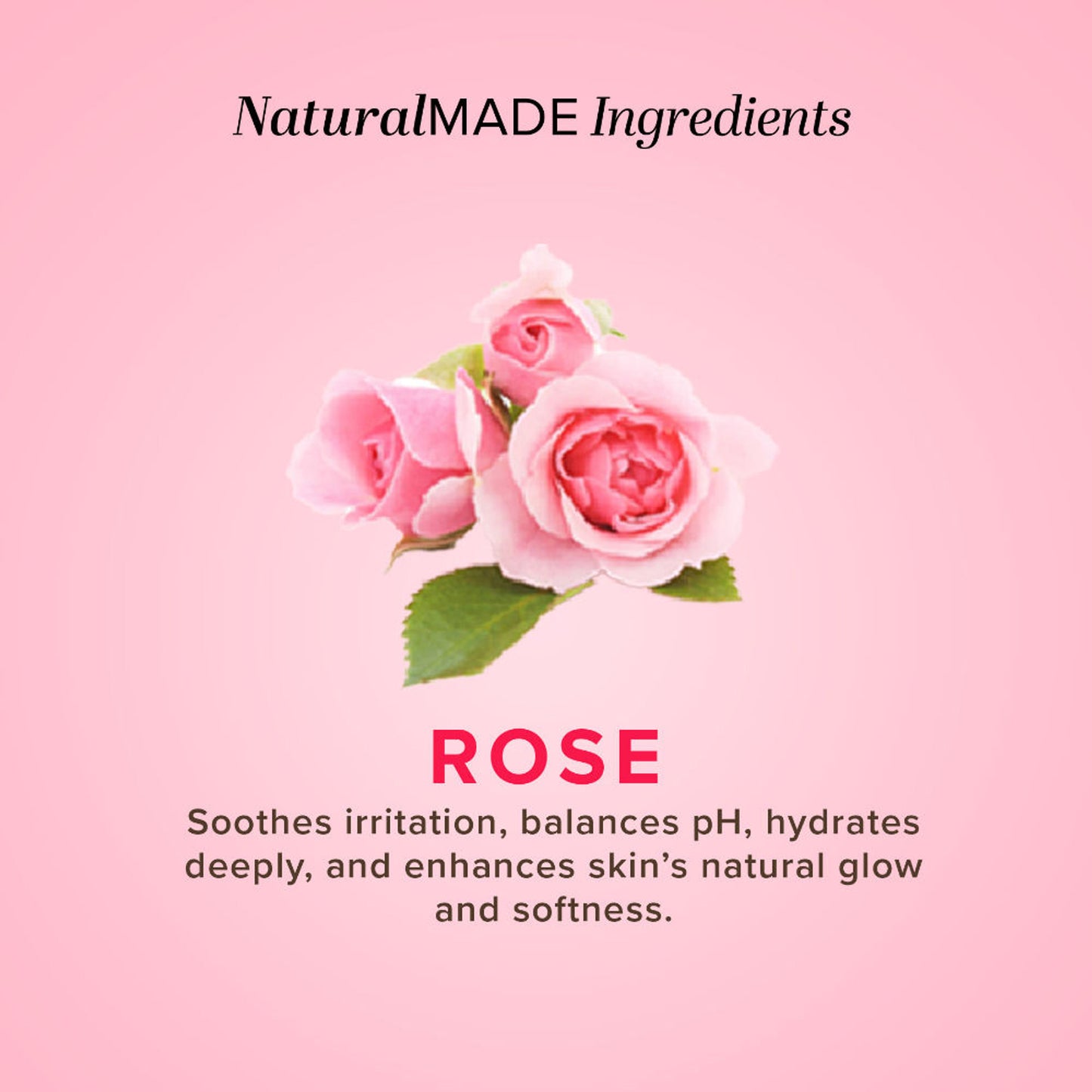 Khadi Natural Pure Rose Water Toner for Everyday Floral Freshness