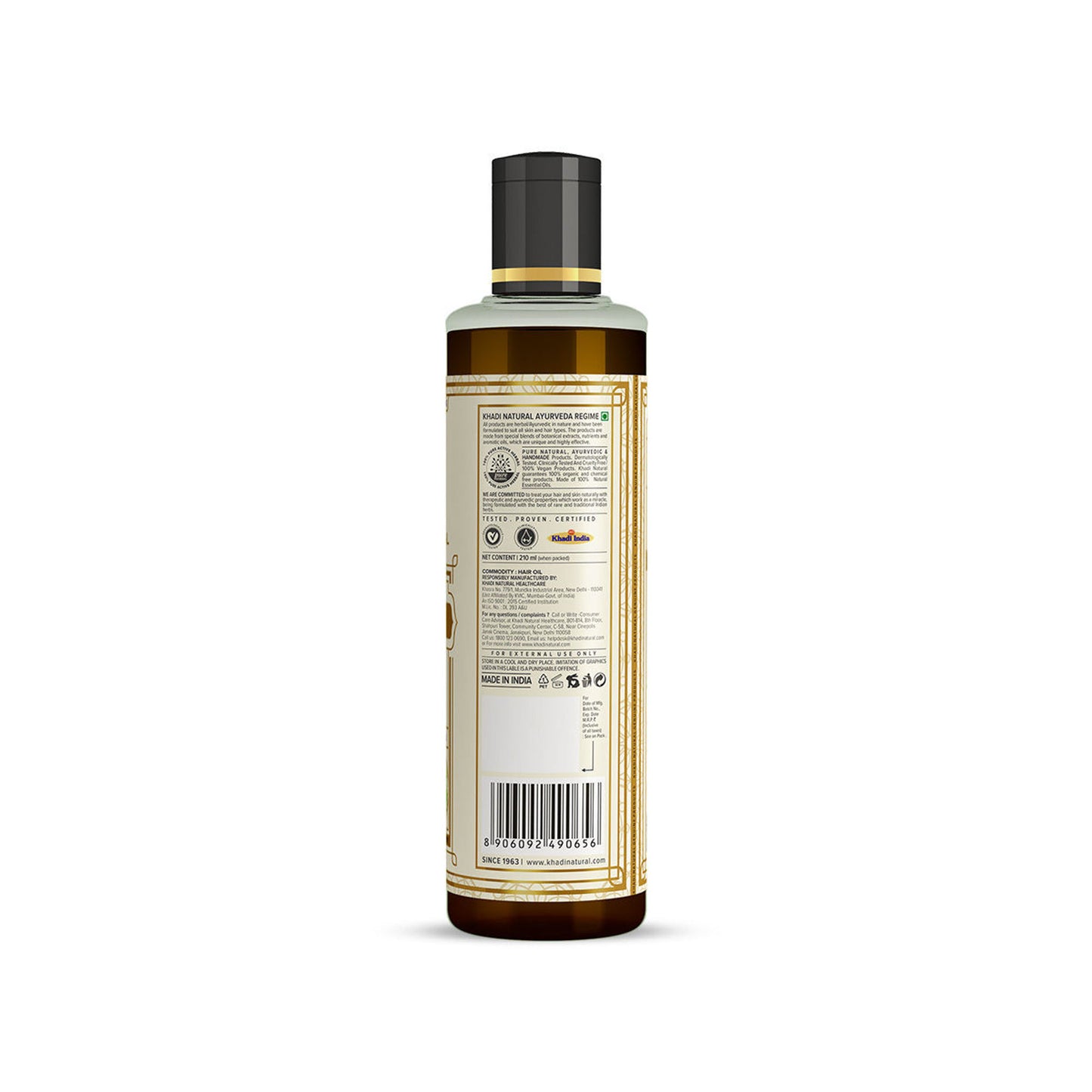 Khadi Natural Henna Rosemary Hair Oil For Hair Growth Paraben & Mineral Oil Free