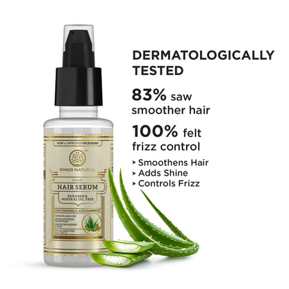 Khadi Natural Hair Serum Remove Roughness & Frizz