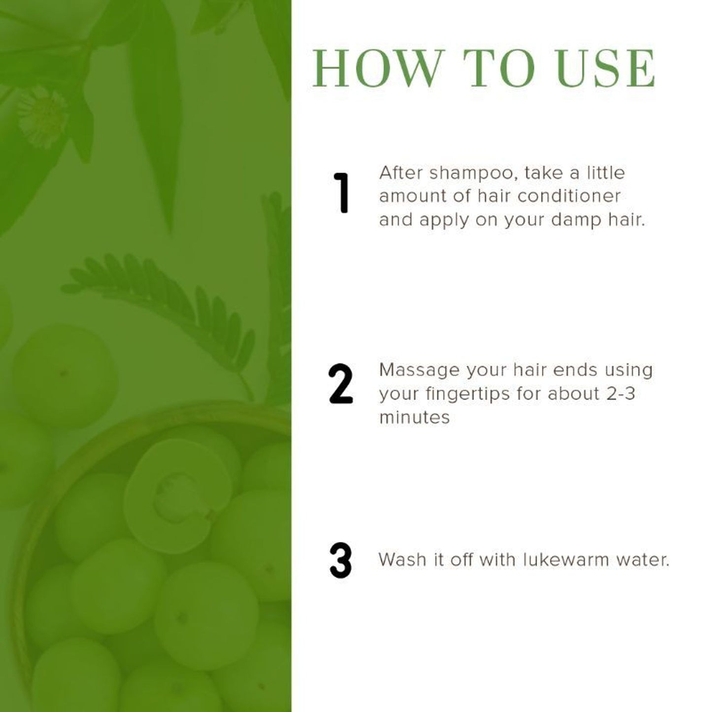 Khadi Natural Amla & Bhringraj Hair Conditioner For Anti-Hair Fall