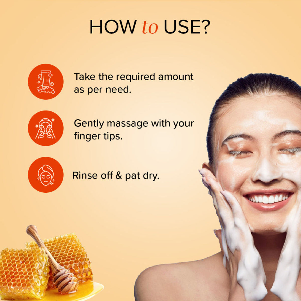 Khadi Natural Sandalwood & Honey Face Wash for Hydration, Glow and Gentle Cleansing