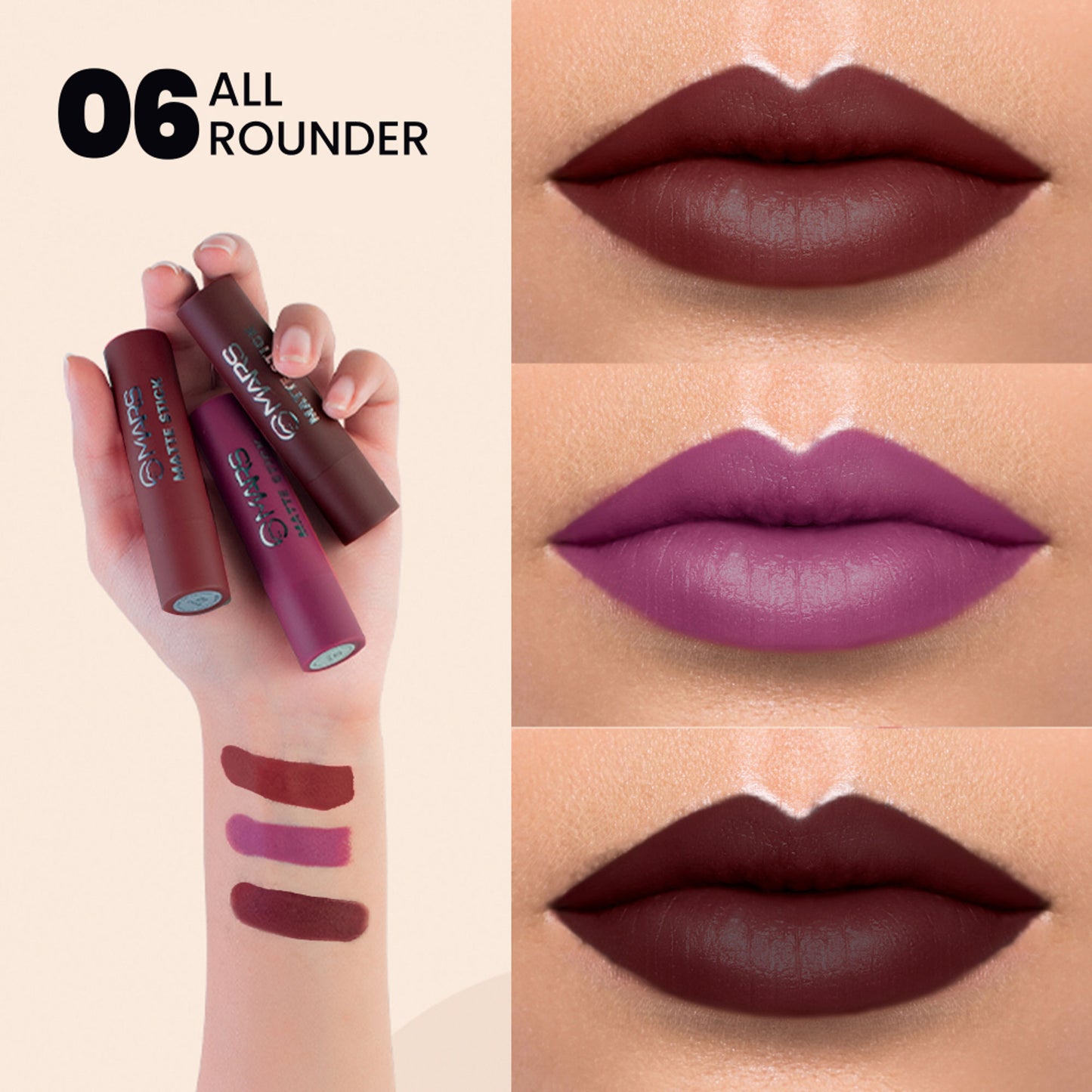 MARS Matte Lipsticks Box - All Rounder