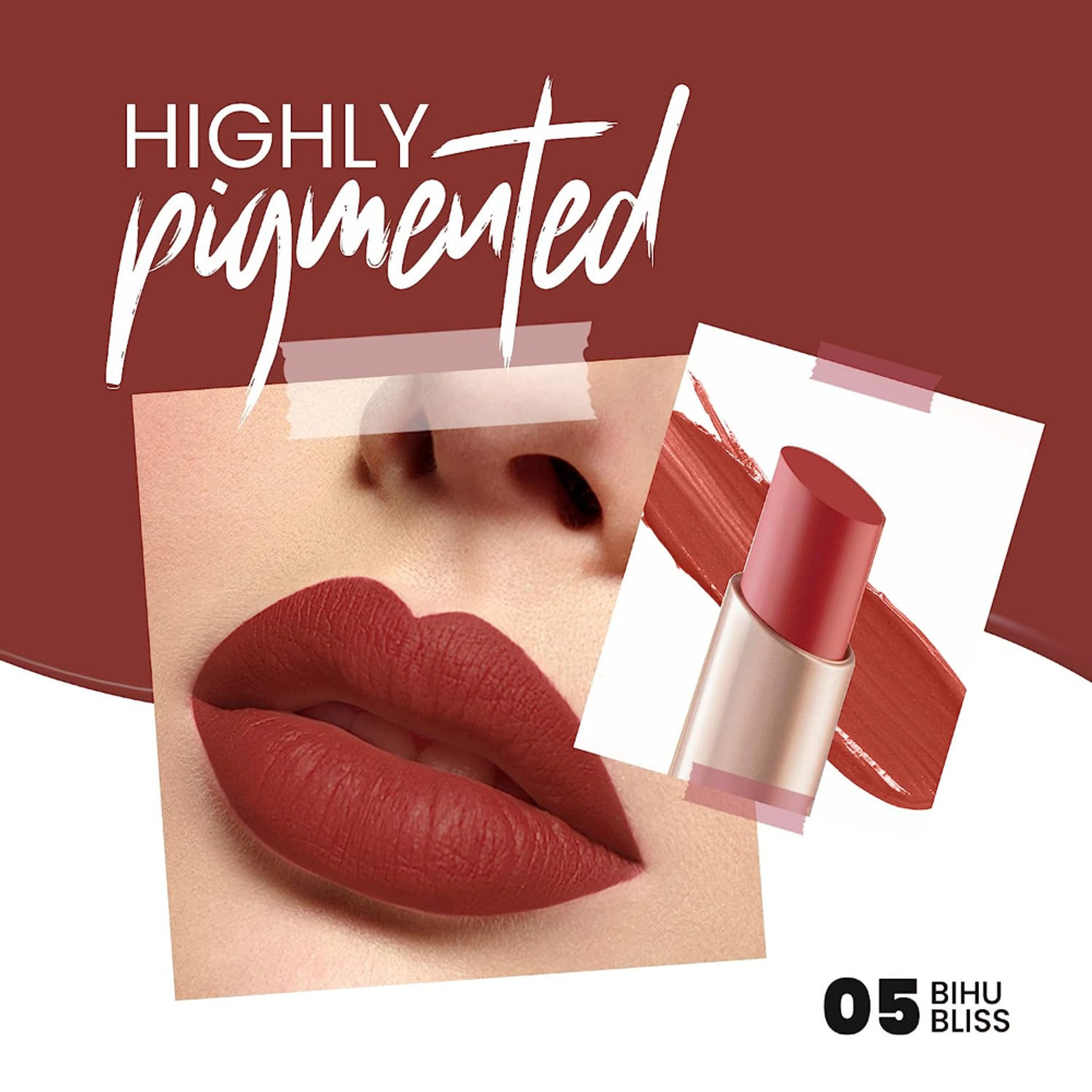 MARS Creamy Matte Lipstick - Bihu Bliss