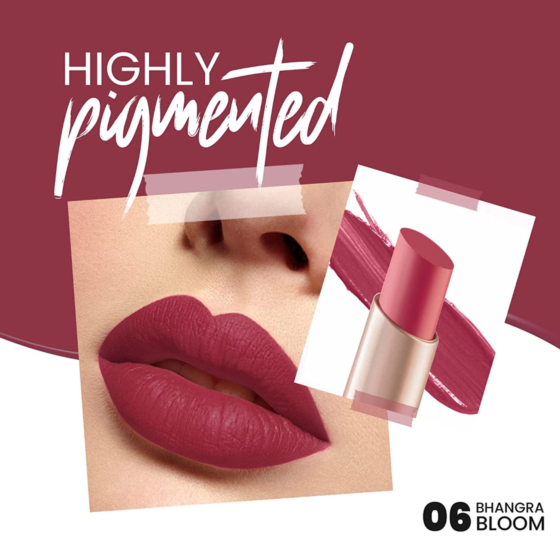 MARS Creamy Matte Lipstick - Bhangra Bloom