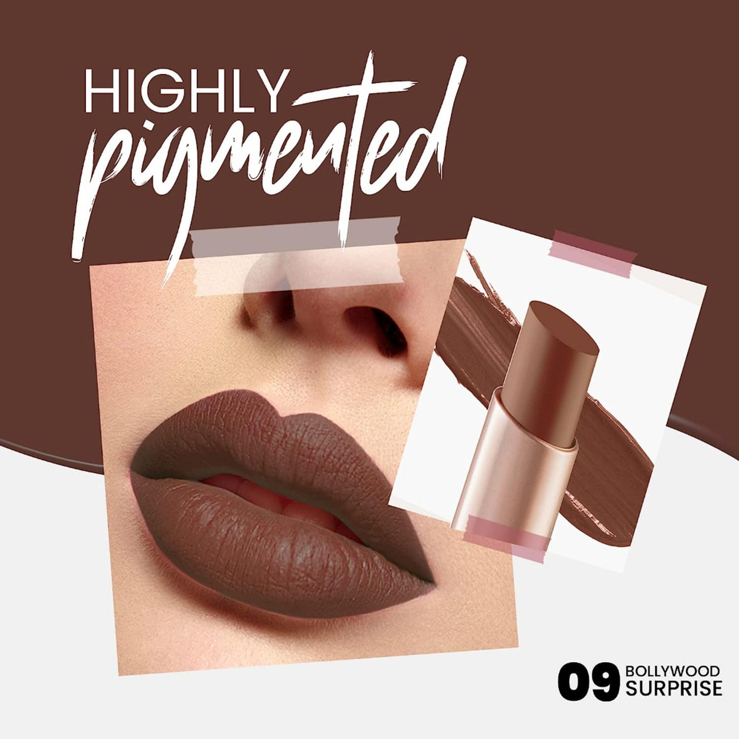 MARS Creamy Matte Lipstick - Bollywood Surprise