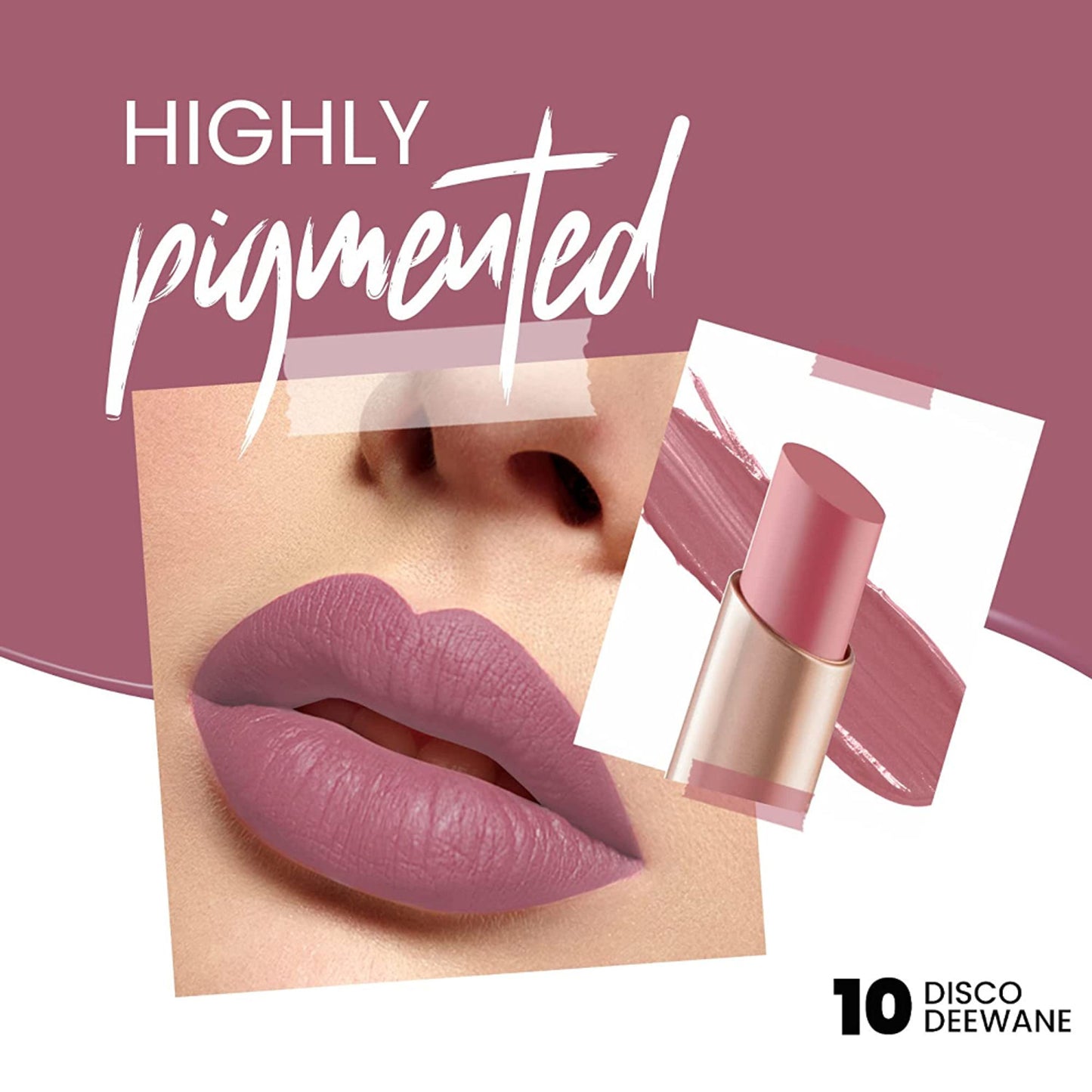 MARS Creamy Matte Lipstick - Disco Deewane