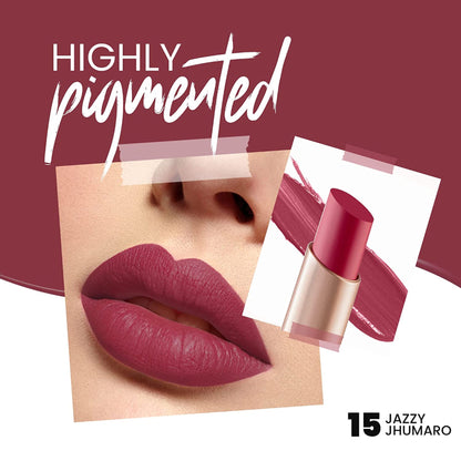 MARS Creamy Matte Lipstick - Jazzy Jhumar