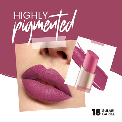 MARS Creamy Matte Lipstick - Gulabi Garba