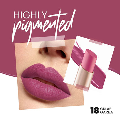 MARS Creamy Matte Lipstick - Gulabi Garba