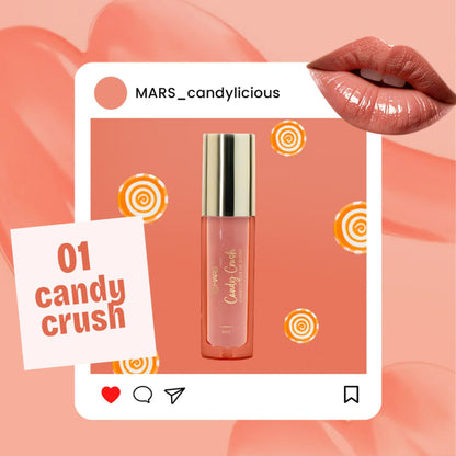 MARS Candylicious Colored Lip Gloss - Candy Crush