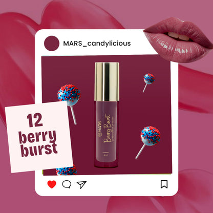 MARS Candylicious Colored Lip Gloss - Berry Burst