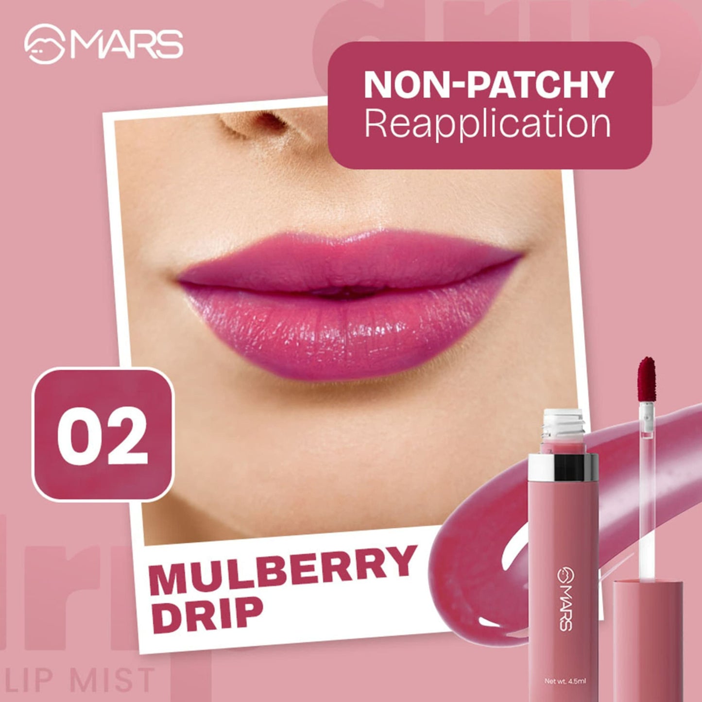 MARS Drip Lip Mist - 02 Mulberry Drip