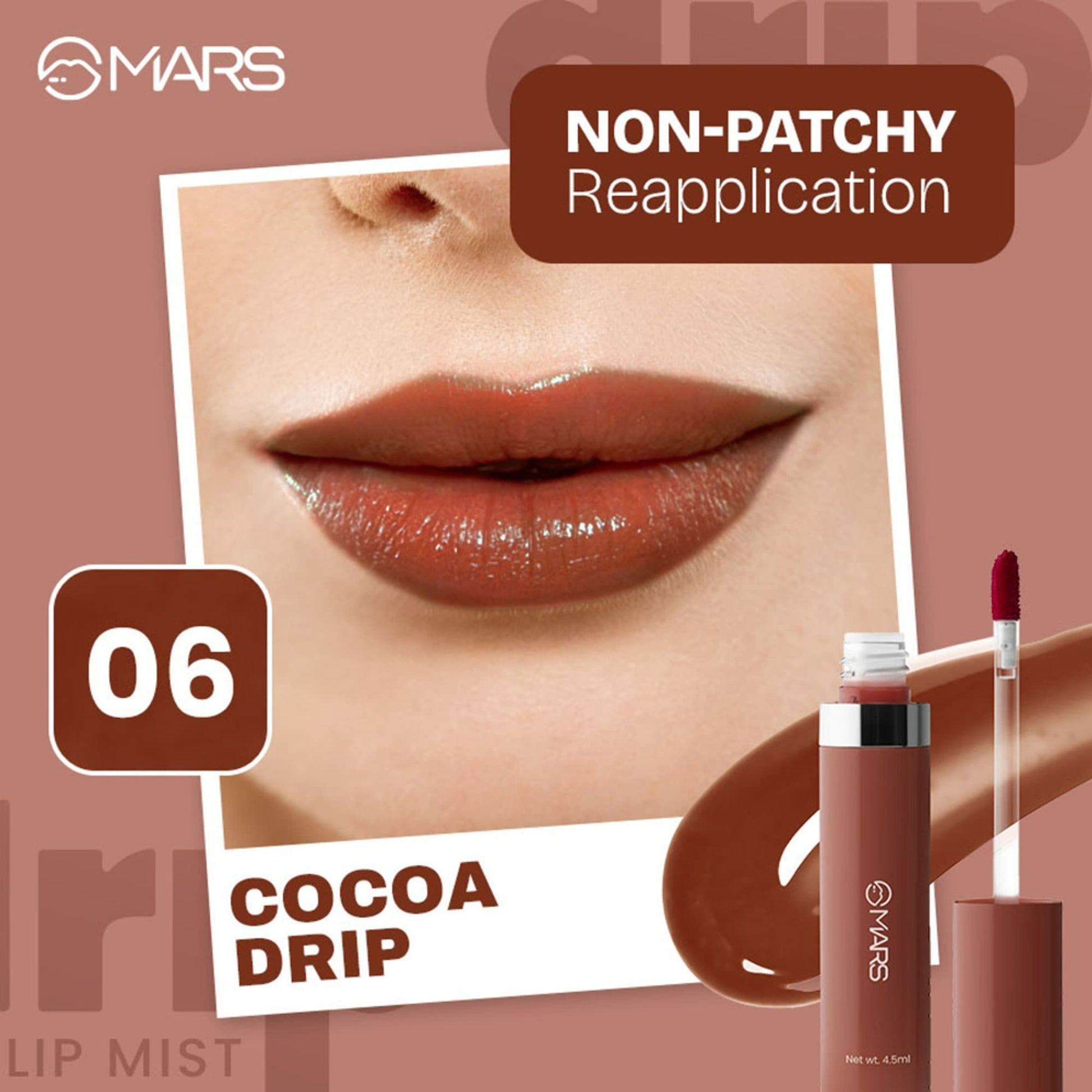 MARS Drip Lip Mist - 06 Cocoa Drip