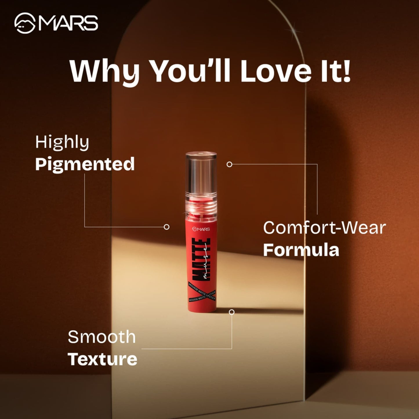 MARS Matte Muse Lipstick - 05-Empress