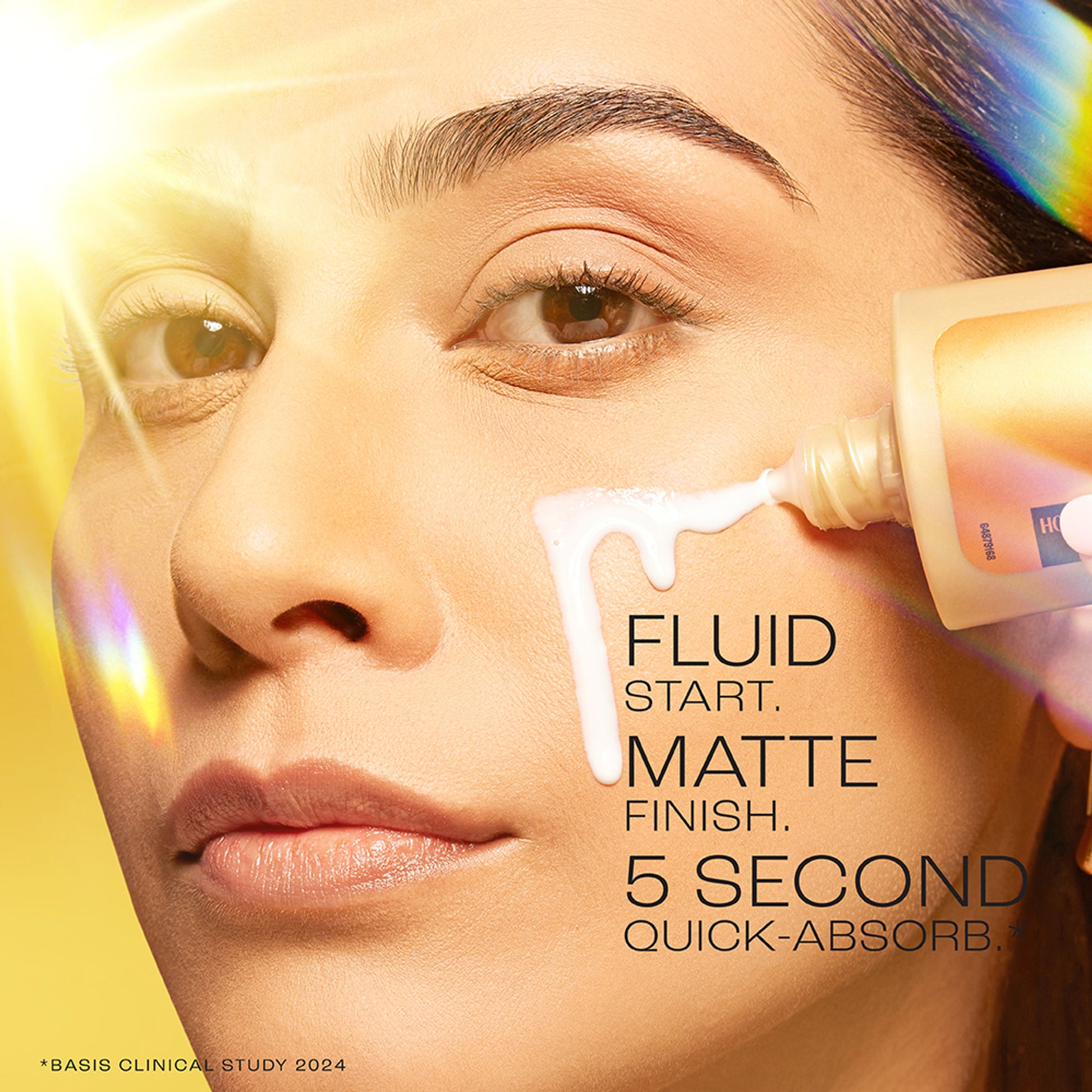 Lakme Fluid SPF 50 PA++++ In-Vivo Tested Sunscreen With 1% Niacinamide & Ceramide, All Skin Type