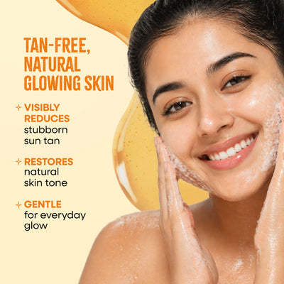 Nykaa Anti-Acne Face Wash With Salicylic Acid, Tea Tree & Neem - For Oily & Acne Prone Skin - Sandalwood Orange Peel