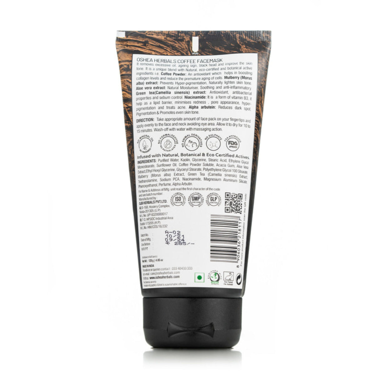 Oshea Herbals Cafeine Pro Face Mask