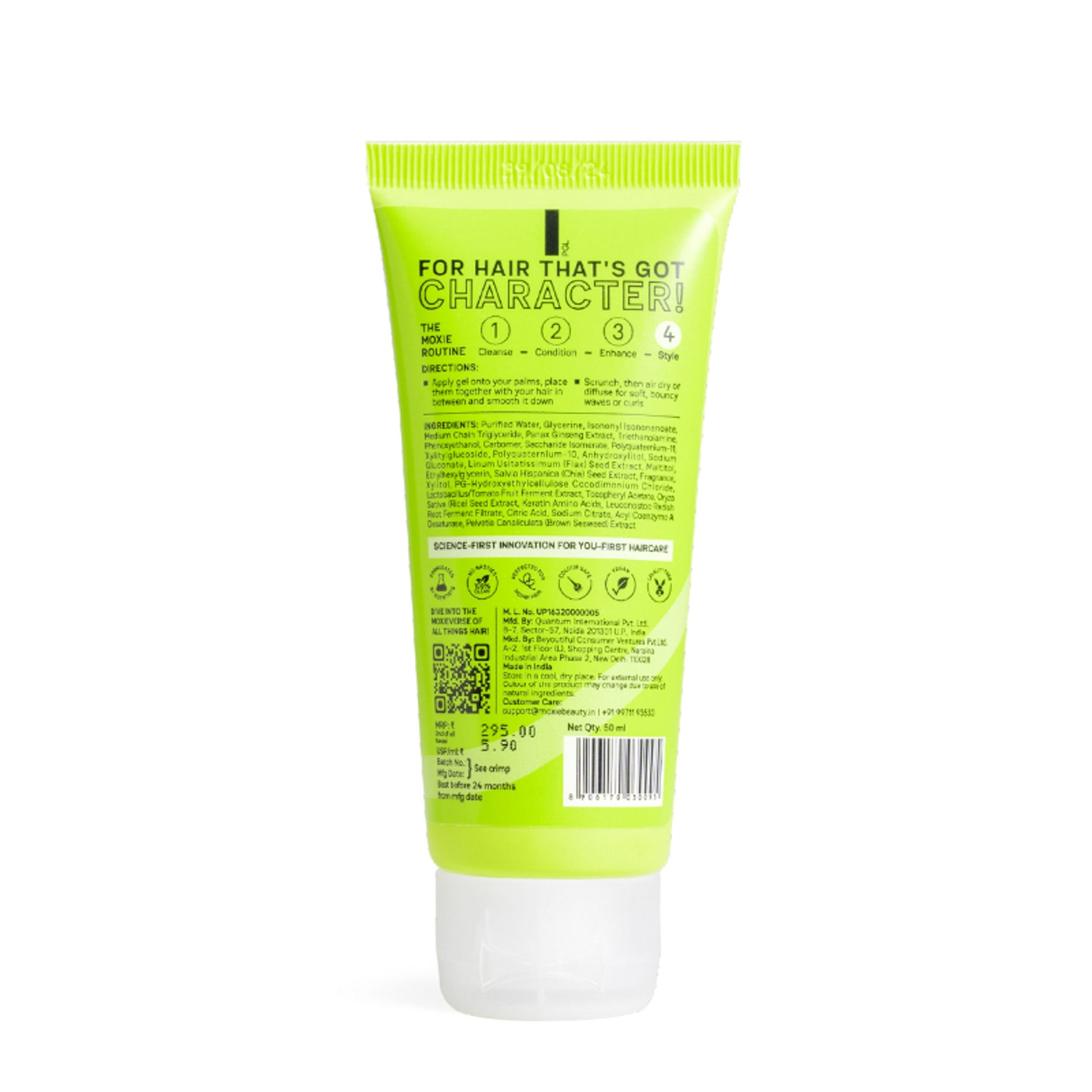 Moxie Beauty Flexi Styling Serum Gel for Curly & Wavy Hair