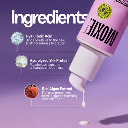 Moxie Beauty Hyaluronic Acid Hair Serum for Dry & Damaged Hair