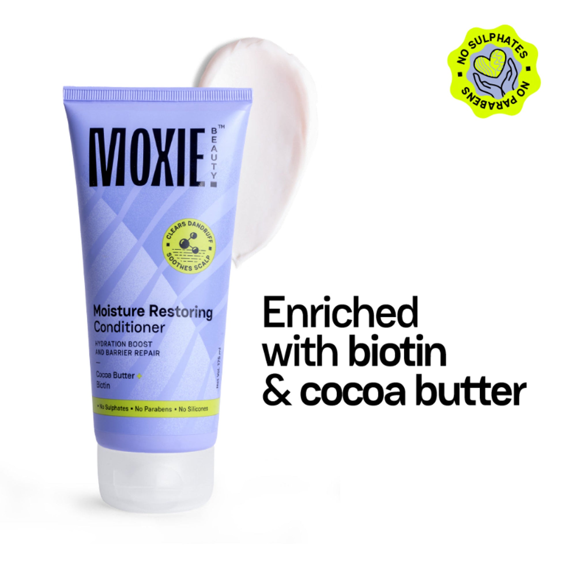 Moxie Beauty Moisture Restoring Conditioner for Soothed Scalp and Hydrated Hair