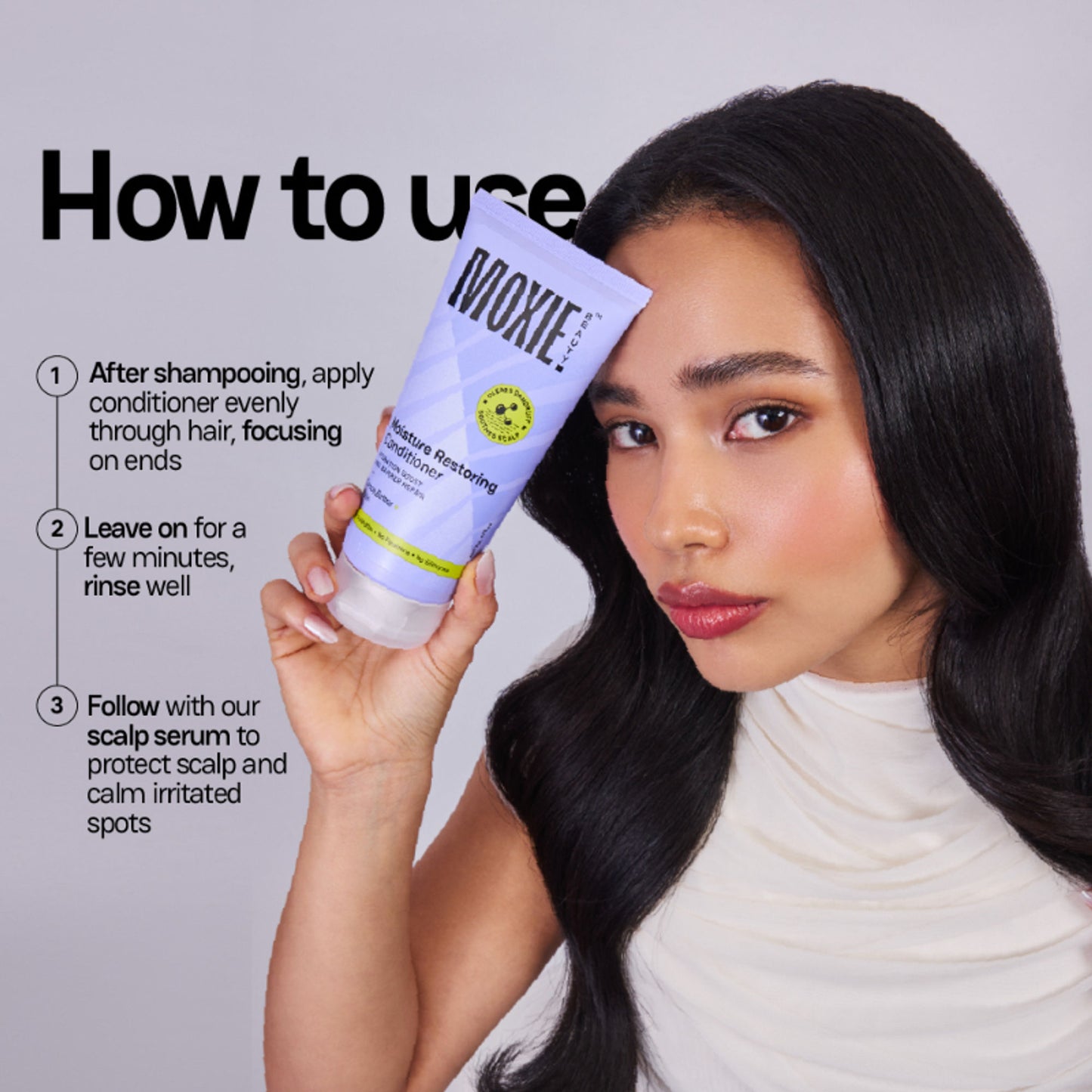 Moxie Beauty Moisture Restoring Conditioner for Soothed Scalp and Hydrated Hair