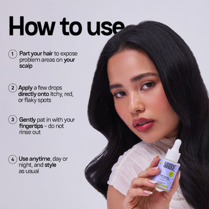 Moxie Beauty Daily Calming Leave-On Serum Treatment for Itchy Scalp