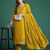 Indyancart IE Ethnic Motifs Printed Kurta with Trousers & Dupatta