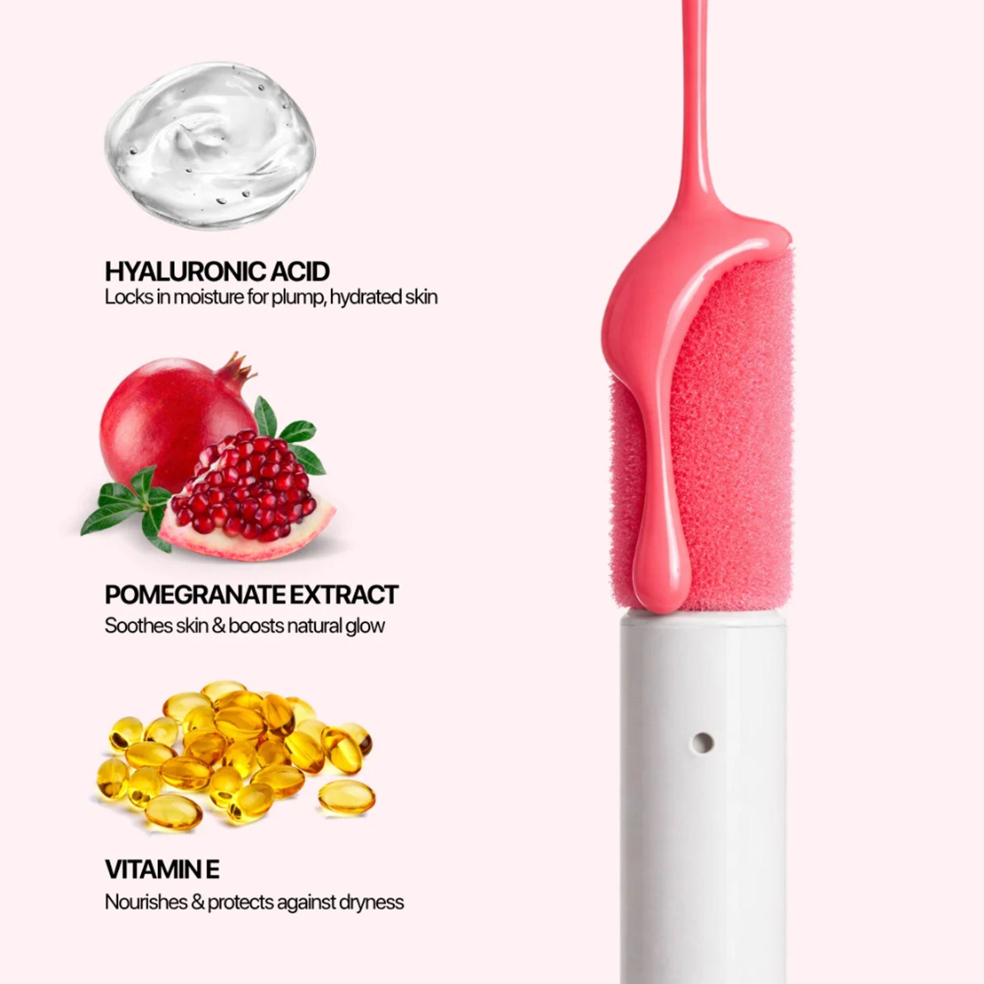 IRIS COSMETICS Oh! She Blushes Liquid Blush - Bright Pink