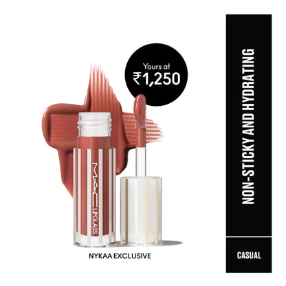 M.A.C Lipglass Air Mini Lip Gloss - Casual