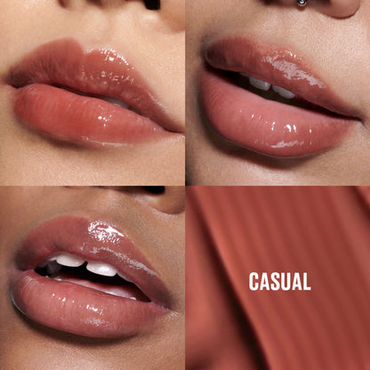 M.A.C Lipglass Air Mini Lip Gloss - Casual