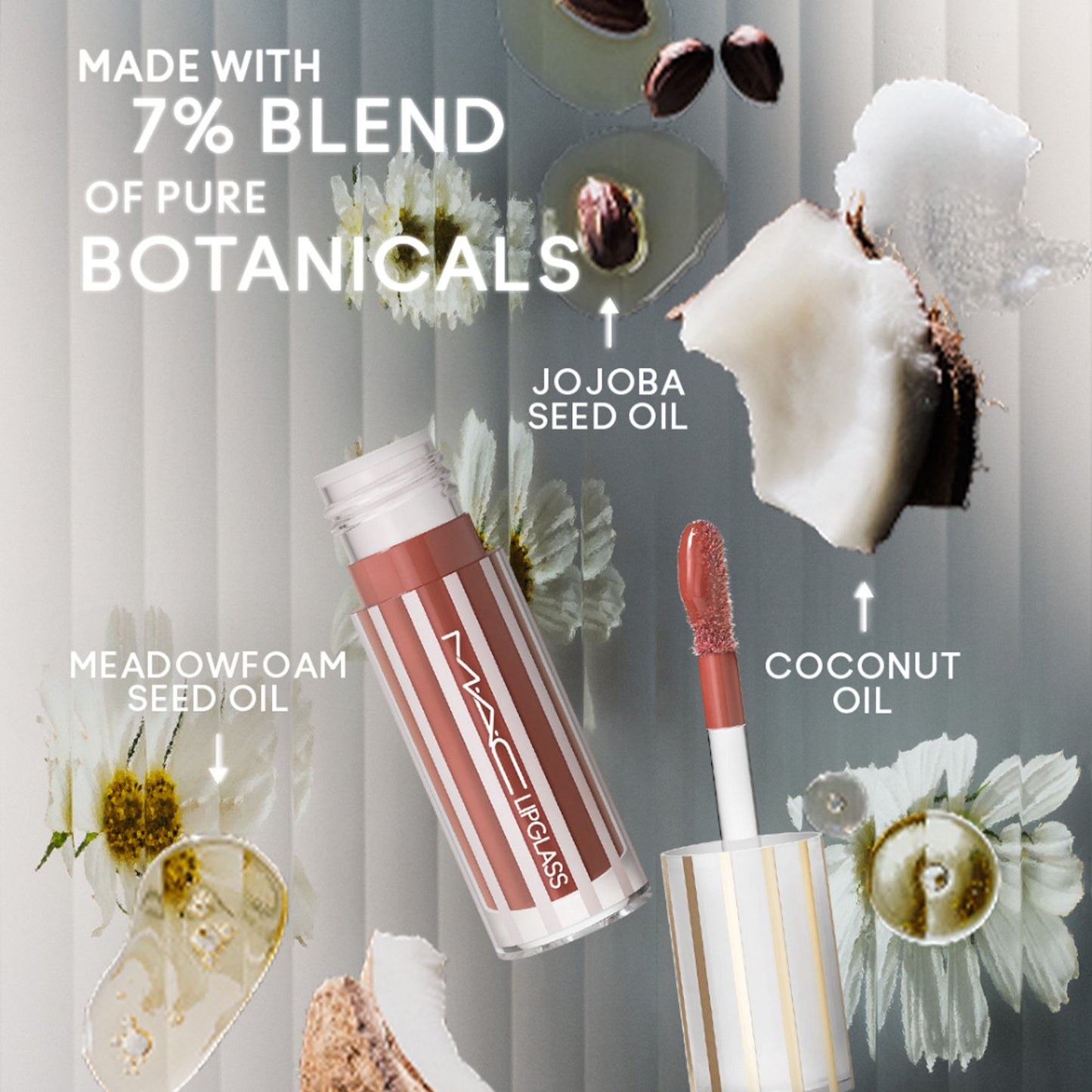 M.A.C Lipglass Air Mini Lip Gloss - Casual