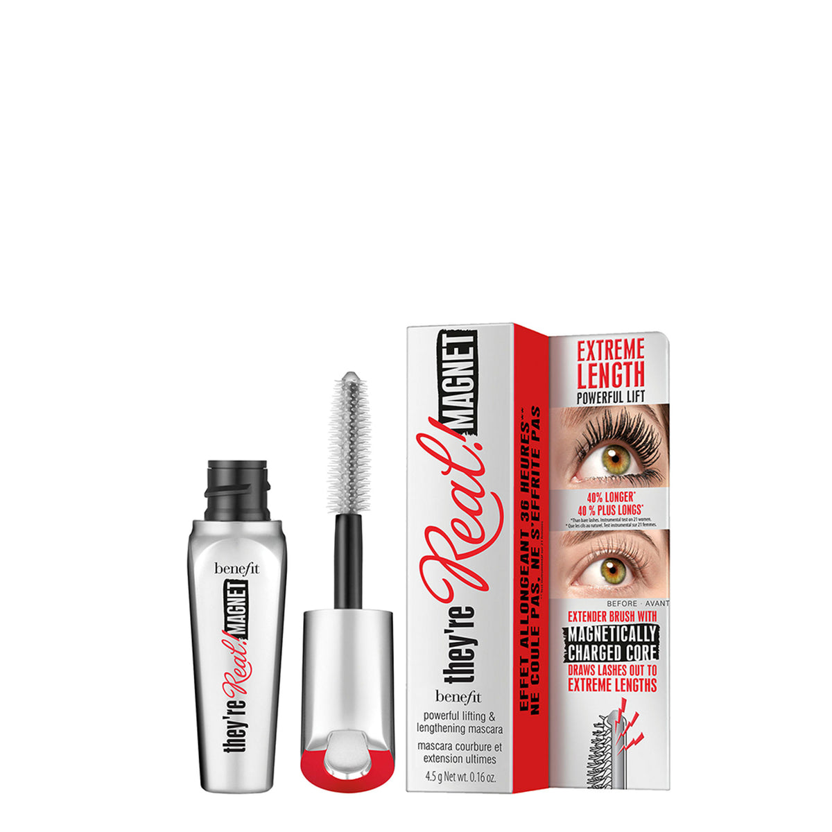 Benefit Cosmetics They're Real Magnet Black Mascara