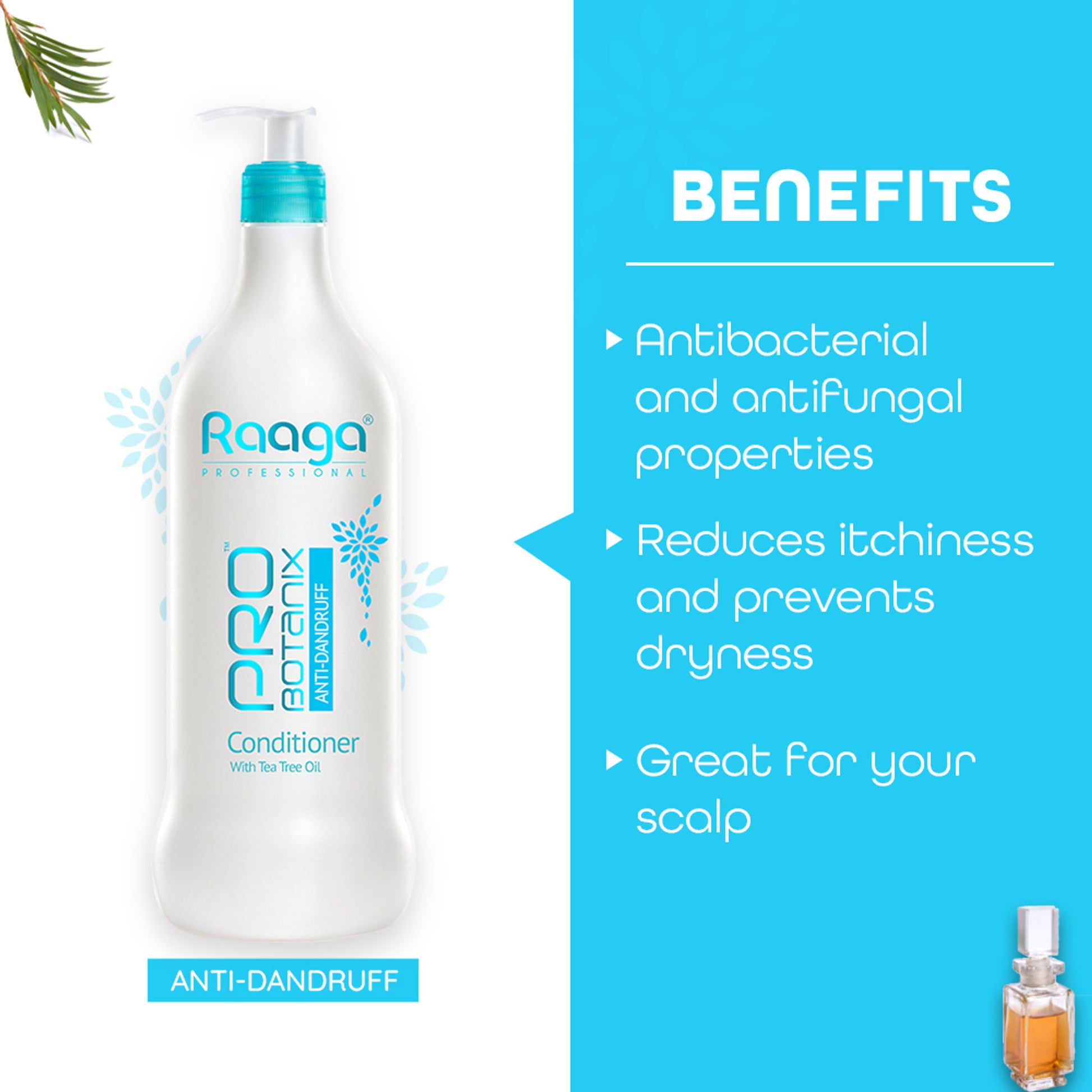 Raaga Professional PRO Botanix Anti-Dandruff Conditioner